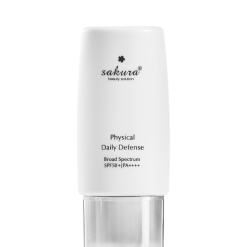 Sakura Physical Daily Defense SPF 50+ PA ++++ 60g, 30g - Nhũ tương chống nắng vật lý