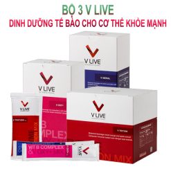 Bộ 3 VLive Dinh dưỡng tế bào cho cơ thể khỏe mạnh