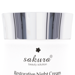 Sakura Restorative Night Cream 30g - Kem dưỡng phục hồi da chống lão hoá ban đêm